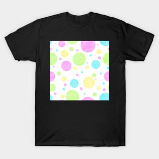 Pastel Neon polka dot summer T-Shirt